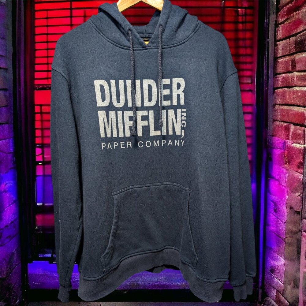 Dunder Mifflin Inc. Paper Company The Office Michael Scott Hoodie, X-Large